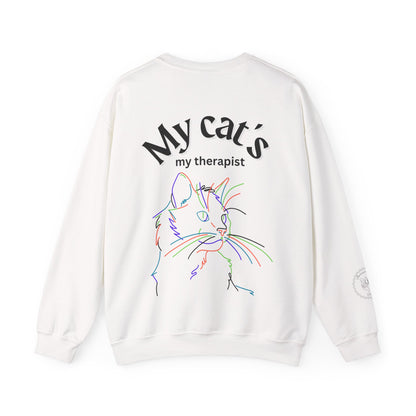 My Cat's My Therapist Sweatshirt