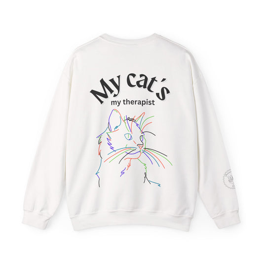 My Cat's My Therapist Sweatshirt