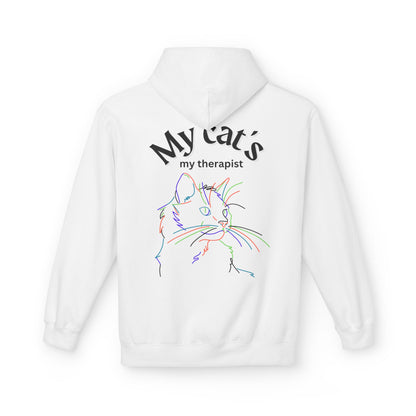 My Cat's My Therapist Hoodie