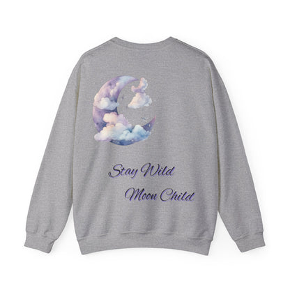 Stay Wild Moon Child Crewneck Sweatshirt