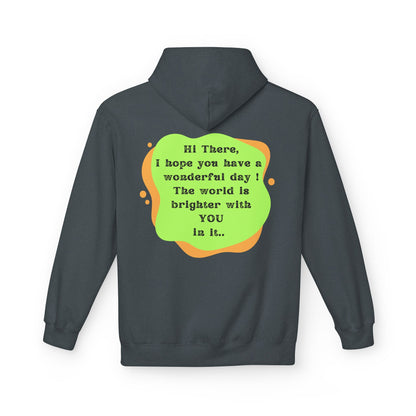 The World Is Brighter - Softstyle Unisex Hoodie