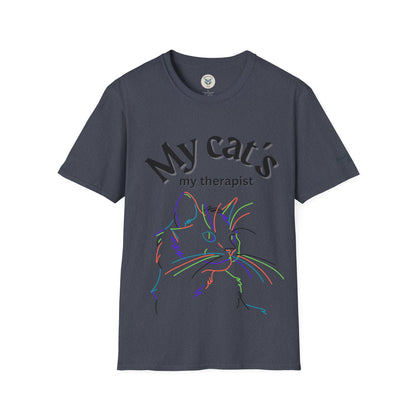 Therapist Cat Softstyle T-Shirt