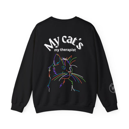My Cat's My Therapist Sweatshirt