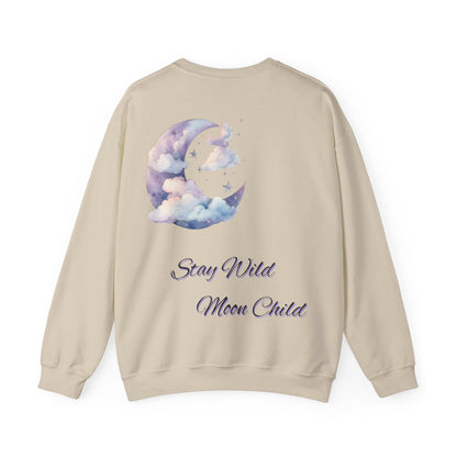 Stay Wild Moon Child Crewneck Sweatshirt