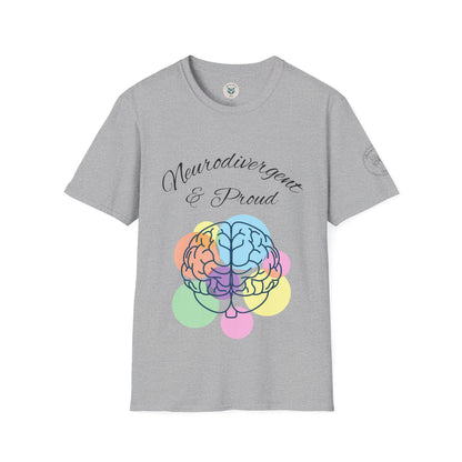 Neurodivergent & Proud Softstyle T-Shirt