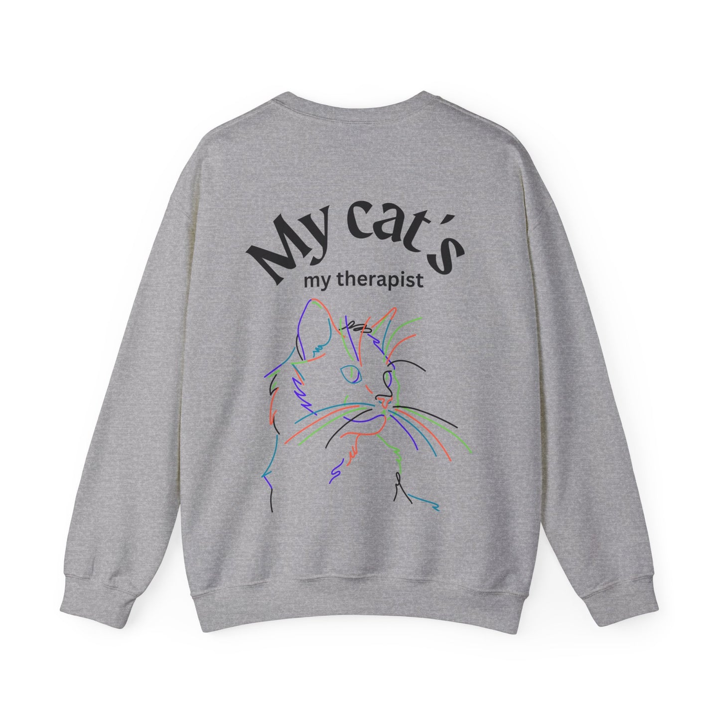 My Cat's My Therapist Sweatshirt