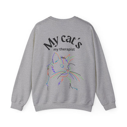 My Cat's My Therapist Sweatshirt