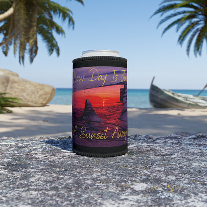 Sunset Vibes Stubby Cooler