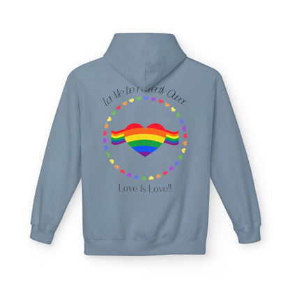 Let me be perfectly queer, love is love -  Hoodie
