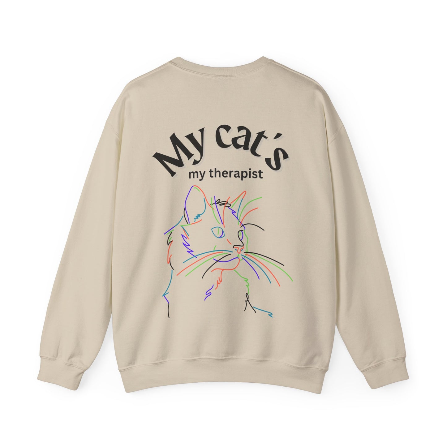 My Cat's My Therapist Sweatshirt