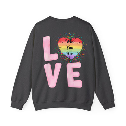 Love Who You Are Sweatshirt