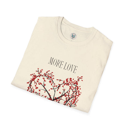 More Love Less Hate Softstyle T-Shirt